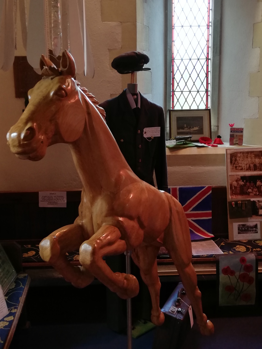 Horse Carved by Neil Machin